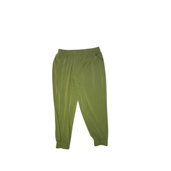 H by Halston Women's jogger  Olive  Stretch Pants- Size Sp w/ pockets. (52) - Picture 1 of 7